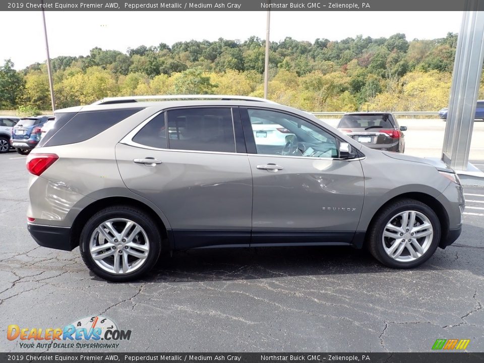 2019 Chevrolet Equinox Premier AWD Pepperdust Metallic / Medium Ash Gray Photo #8