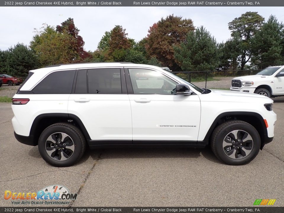 2022 Jeep Grand Cherokee 4XE Hybrid Bright White / Global Black Photo #6