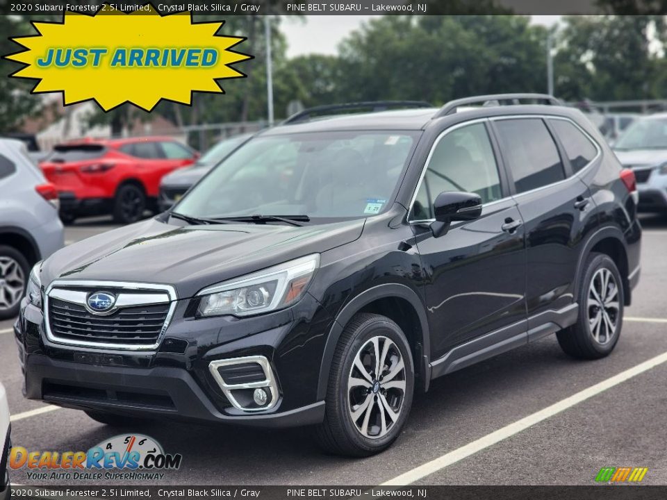 2020 Subaru Forester 2.5i Limited Crystal Black Silica / Gray Photo #1