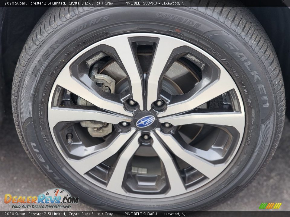 2020 Subaru Forester 2.5i Limited Crystal Black Silica / Gray Photo #4