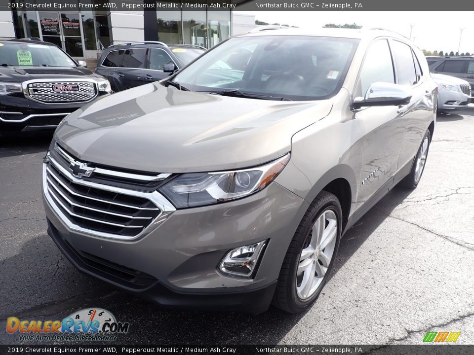 2019 Chevrolet Equinox Premier AWD Pepperdust Metallic / Medium Ash Gray Photo #12