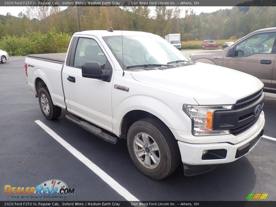 Front 3/4 View of 2020 Ford F150 XL Regular Cab Photo #2