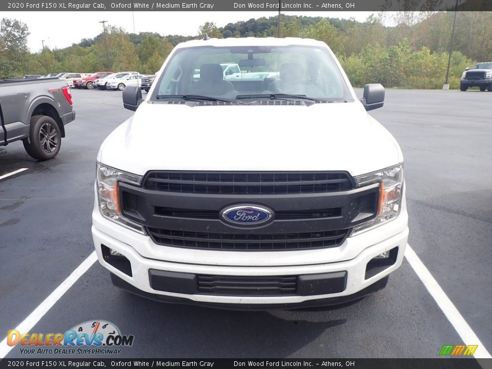 2020 Ford F150 XL Regular Cab Oxford White / Medium Earth Gray Photo #3