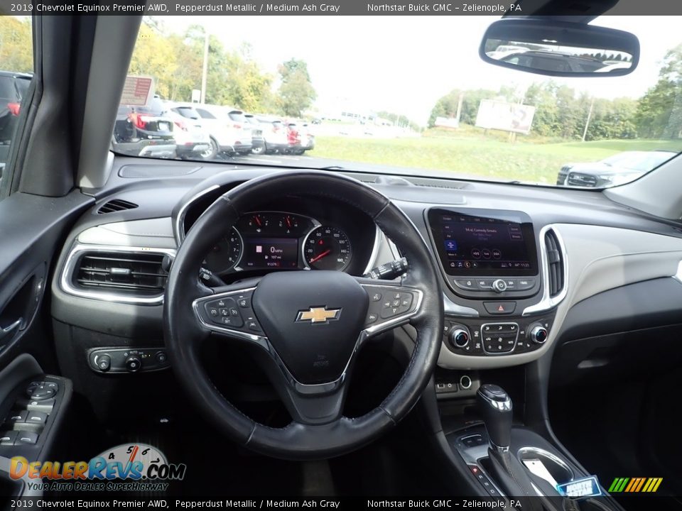 2019 Chevrolet Equinox Premier AWD Pepperdust Metallic / Medium Ash Gray Photo #18