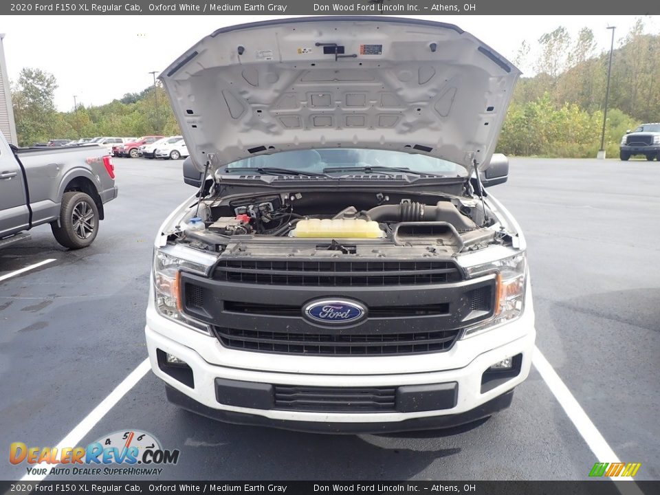 2020 Ford F150 XL Regular Cab Oxford White / Medium Earth Gray Photo #4