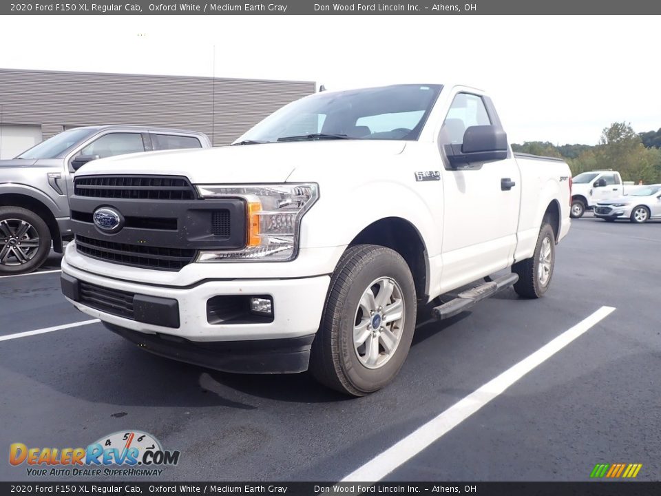 2020 Ford F150 XL Regular Cab Oxford White / Medium Earth Gray Photo #6