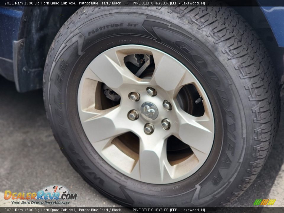 2021 Ram 1500 Big Horn Quad Cab 4x4 Patriot Blue Pearl / Black Photo #5