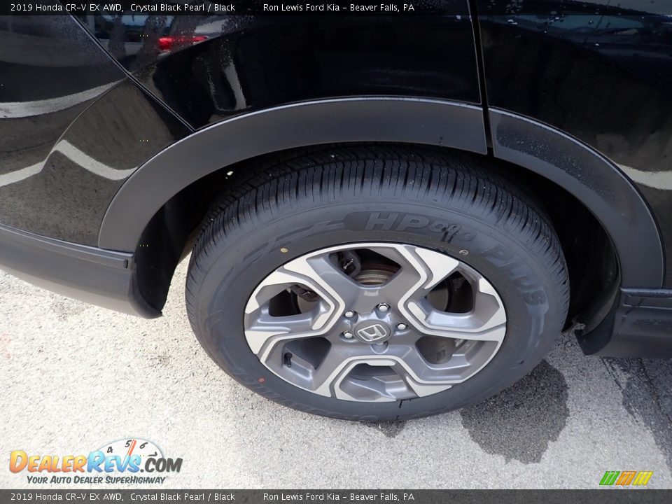 2019 Honda CR-V EX AWD Crystal Black Pearl / Black Photo #5