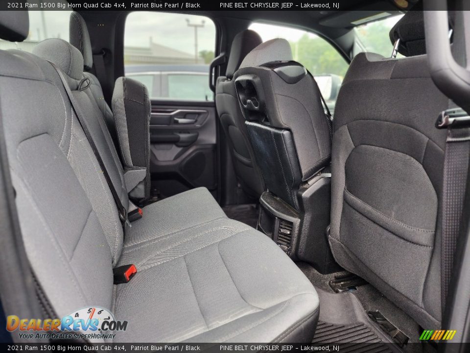 2021 Ram 1500 Big Horn Quad Cab 4x4 Patriot Blue Pearl / Black Photo #7