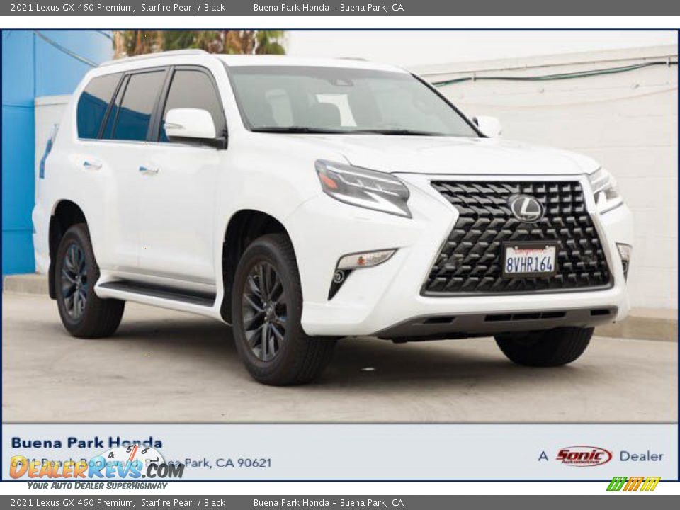 2021 Lexus GX 460 Premium Starfire Pearl / Black Photo #1