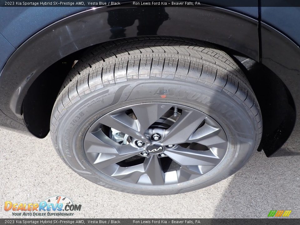 2023 Kia Sportage Hybrid SX-Prestige AWD Vesta Blue / Black Photo #9