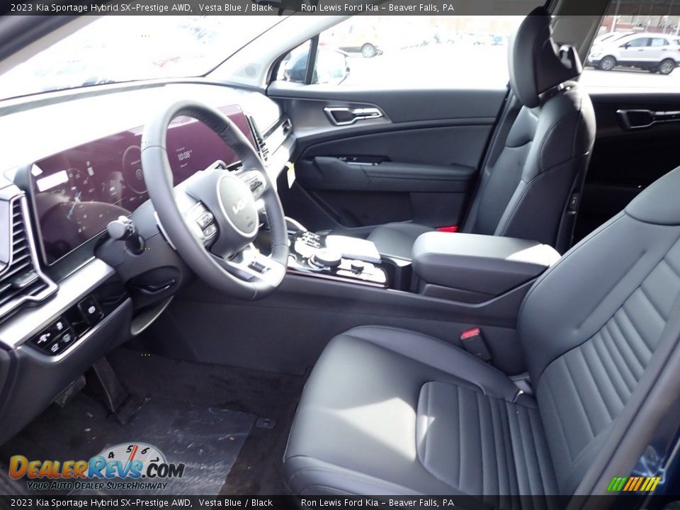 2023 Kia Sportage Hybrid SX-Prestige AWD Vesta Blue / Black Photo #14