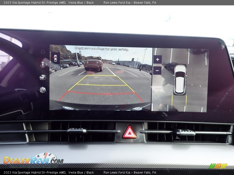 2023 Kia Sportage Hybrid SX-Prestige AWD Vesta Blue / Black Photo #19