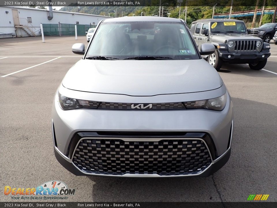 2023 Kia Soul EX Steel Gray / Black Photo #3