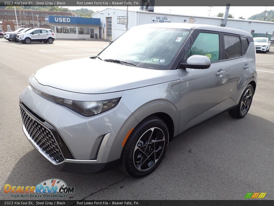 2023 Kia Soul EX Steel Gray / Black Photo #4
