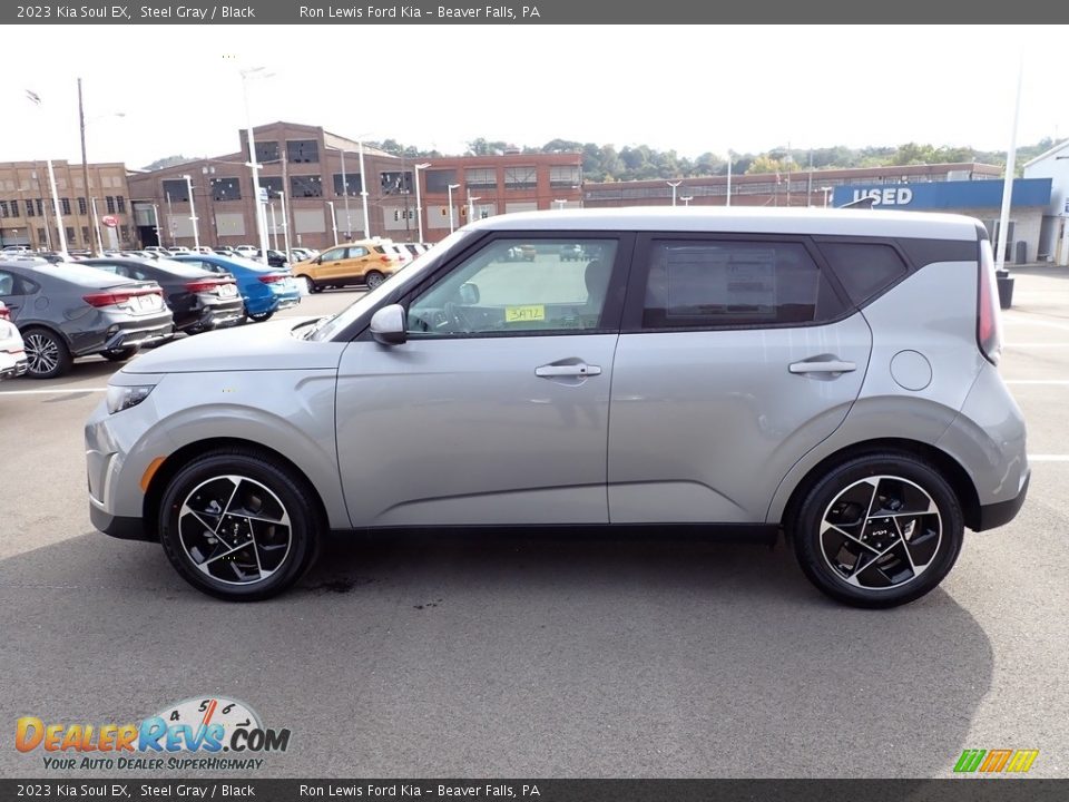 2023 Kia Soul EX Steel Gray / Black Photo #5