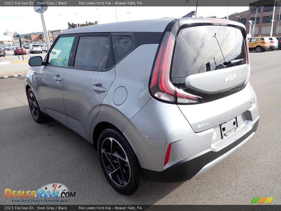 2023 Kia Soul EX Steel Gray / Black Photo #6