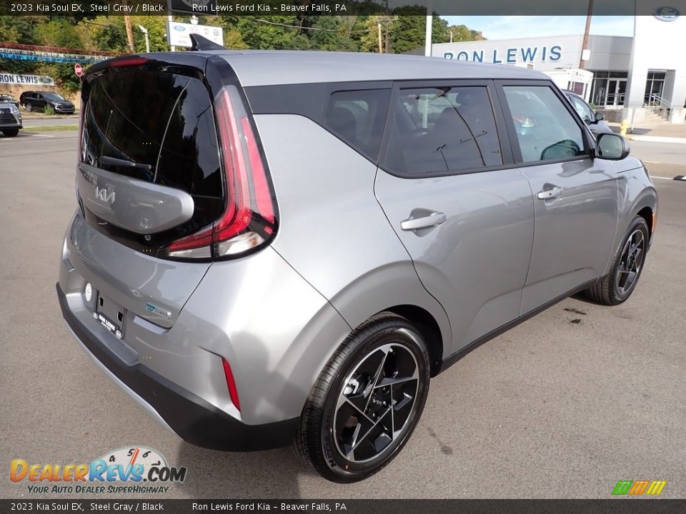2023 Kia Soul EX Steel Gray / Black Photo #8