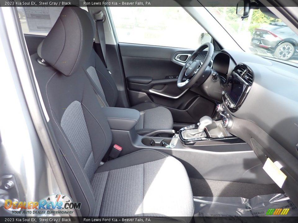 2023 Kia Soul EX Steel Gray / Black Photo #11