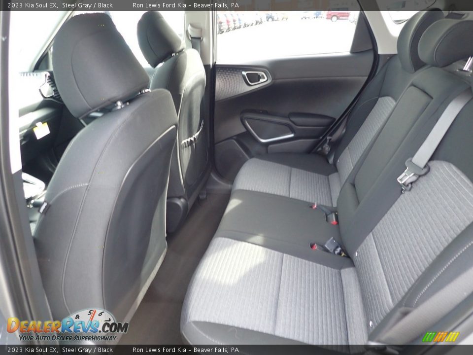 2023 Kia Soul EX Steel Gray / Black Photo #12