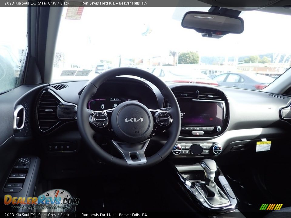 2023 Kia Soul EX Steel Gray / Black Photo #13