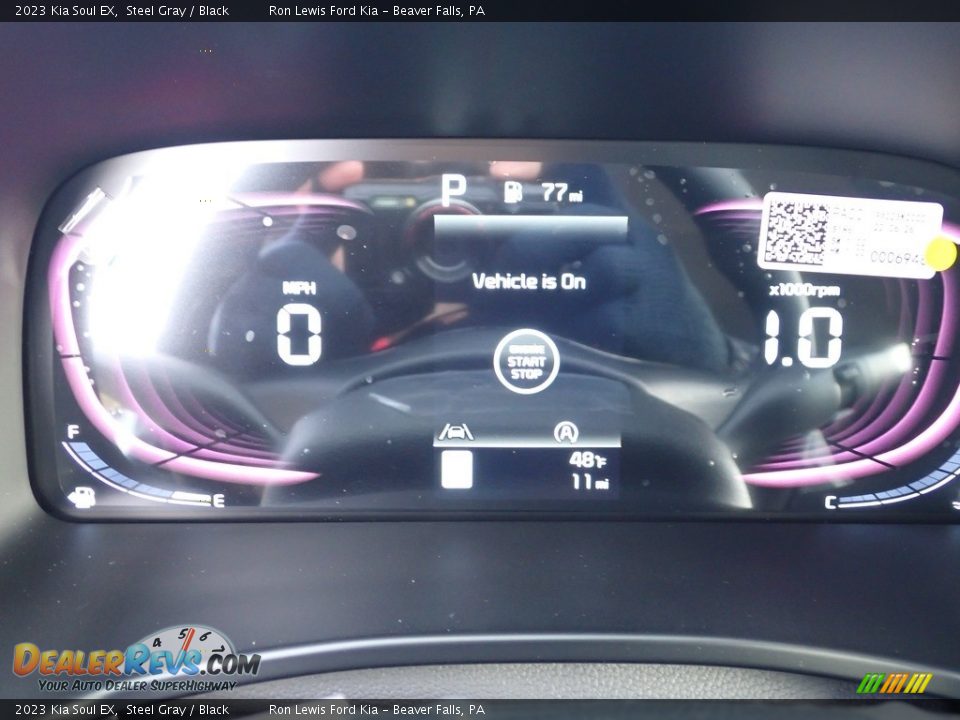 2023 Kia Soul EX Steel Gray / Black Photo #16