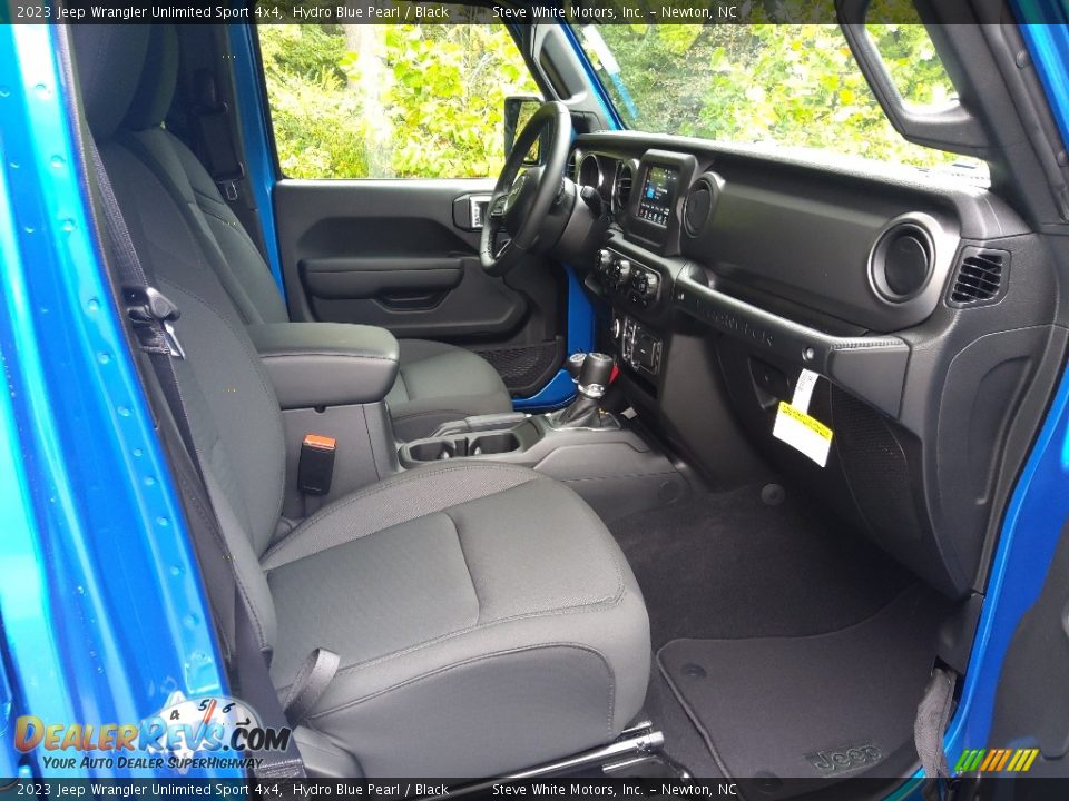 2023 Jeep Wrangler Unlimited Sport 4x4 Hydro Blue Pearl / Black Photo #16