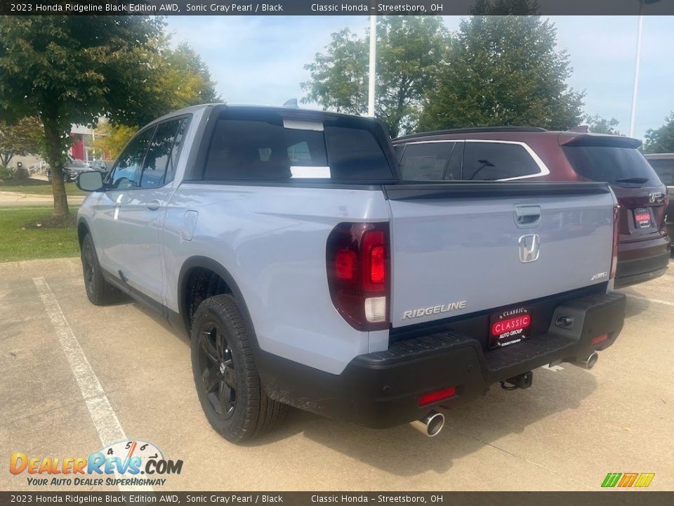 2023 Honda Ridgeline Black Edition AWD Sonic Gray Pearl / Black Photo #5