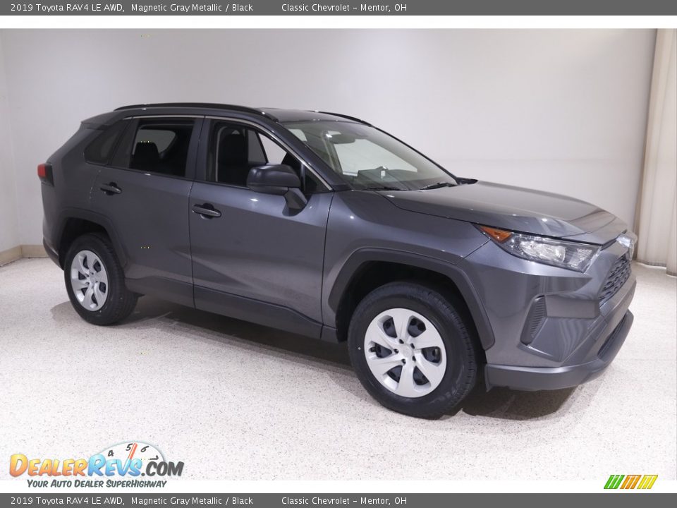 2019 Toyota RAV4 LE AWD Magnetic Gray Metallic / Black Photo #1