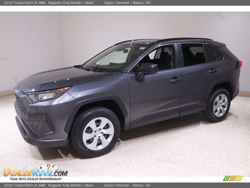 2019 Toyota RAV4 LE AWD Magnetic Gray Metallic / Black Photo #3