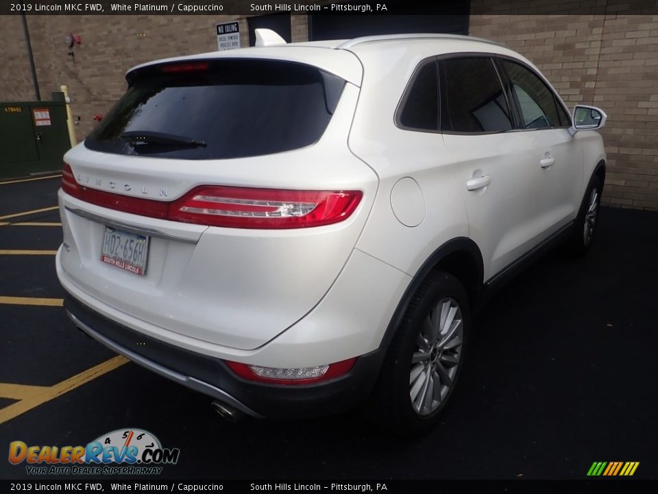 2019 Lincoln MKC FWD White Platinum / Cappuccino Photo #4