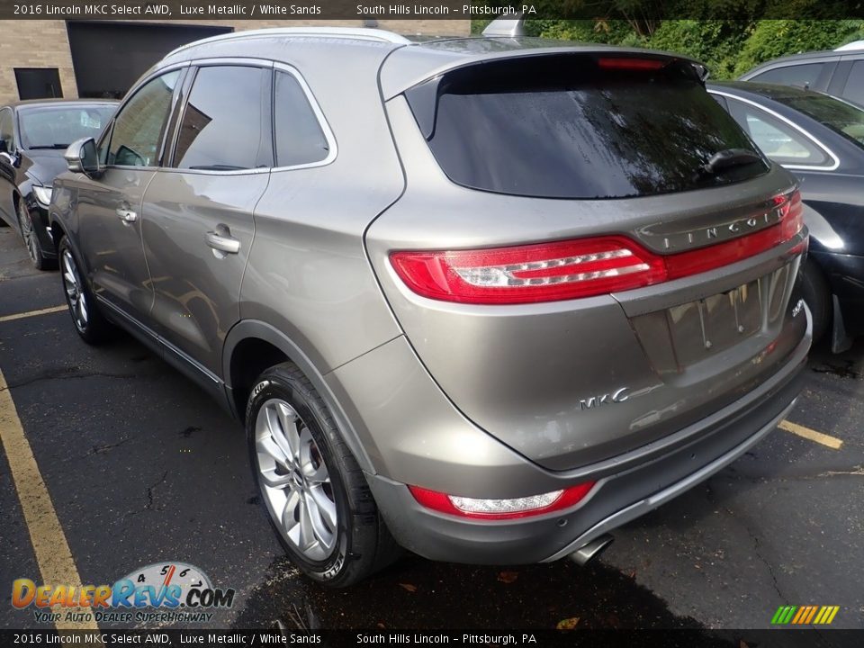 2016 Lincoln MKC Select AWD Luxe Metallic / White Sands Photo #2