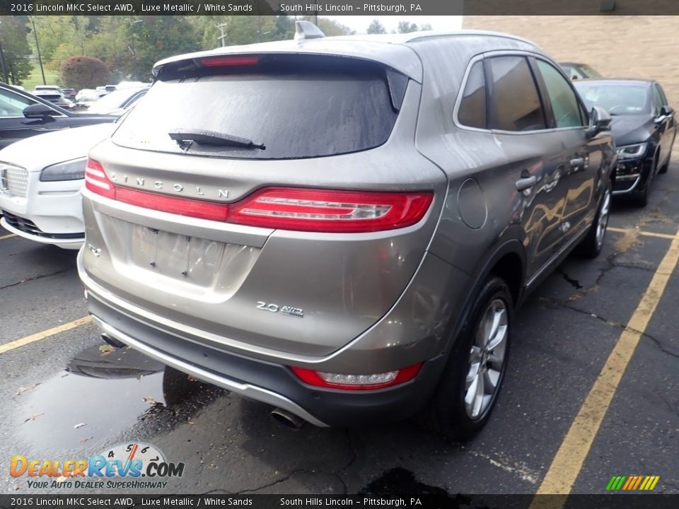 2016 Lincoln MKC Select AWD Luxe Metallic / White Sands Photo #4