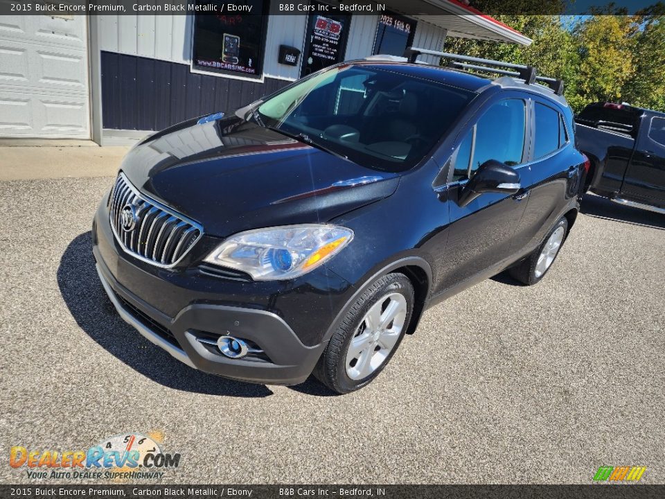 2015 Buick Encore Premium Carbon Black Metallic / Ebony Photo #8