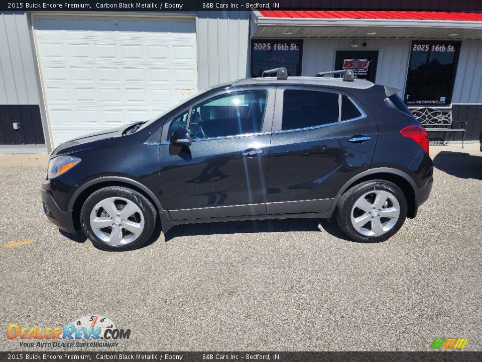 2015 Buick Encore Premium Carbon Black Metallic / Ebony Photo #9