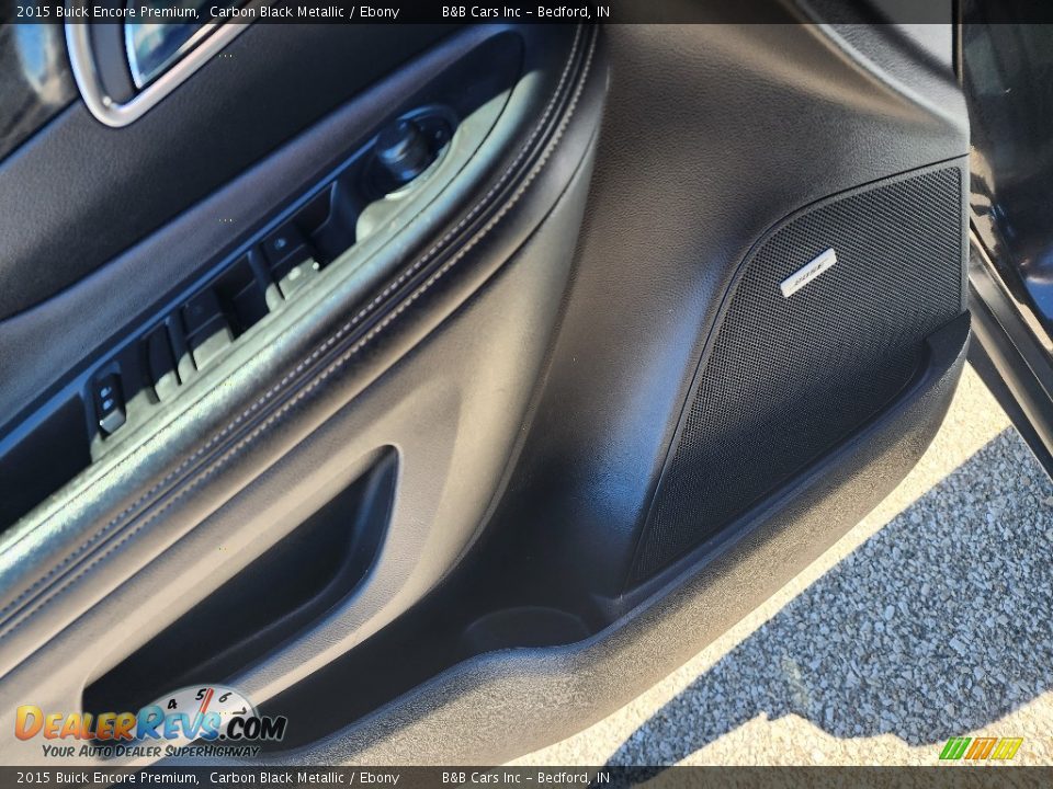 2015 Buick Encore Premium Carbon Black Metallic / Ebony Photo #11