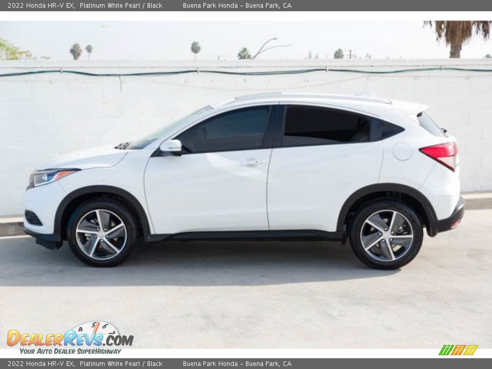 2022 Honda HR-V EX Platinum White Pearl / Black Photo #8