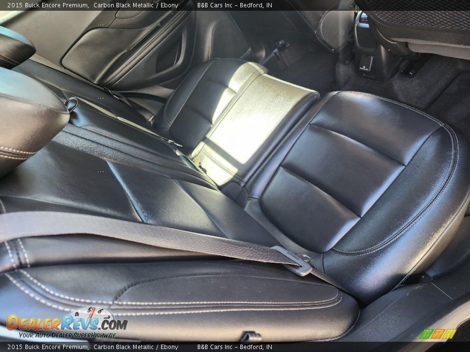 2015 Buick Encore Premium Carbon Black Metallic / Ebony Photo #18