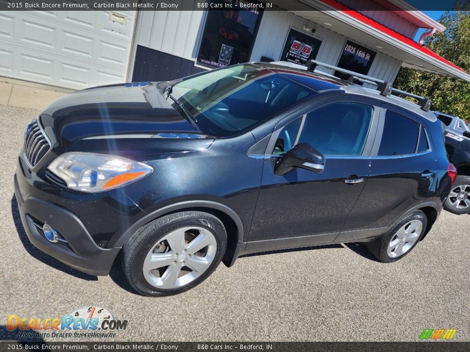 2015 Buick Encore Premium Carbon Black Metallic / Ebony Photo #23