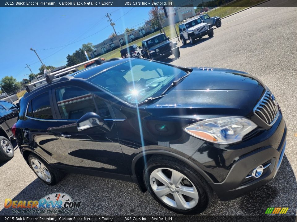 2015 Buick Encore Premium Carbon Black Metallic / Ebony Photo #24