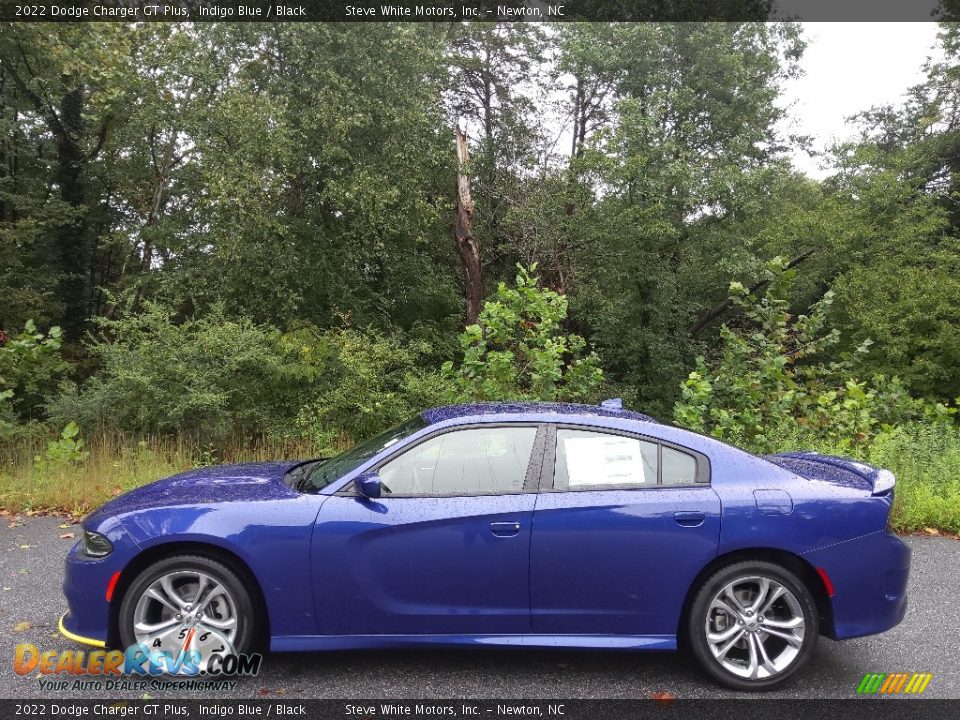 2022 Dodge Charger GT Plus Indigo Blue / Black Photo #1