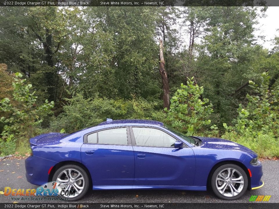 2022 Dodge Charger GT Plus Indigo Blue / Black Photo #5