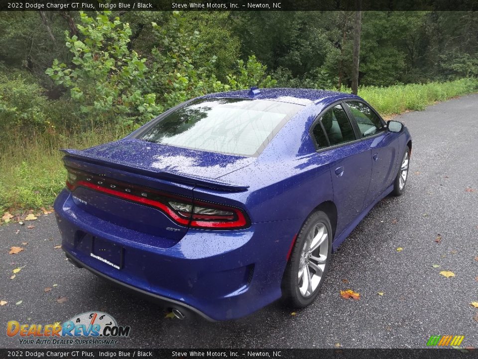 2022 Dodge Charger GT Plus Indigo Blue / Black Photo #6