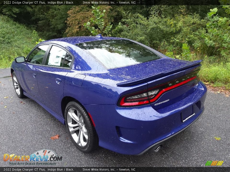 2022 Dodge Charger GT Plus Indigo Blue / Black Photo #8