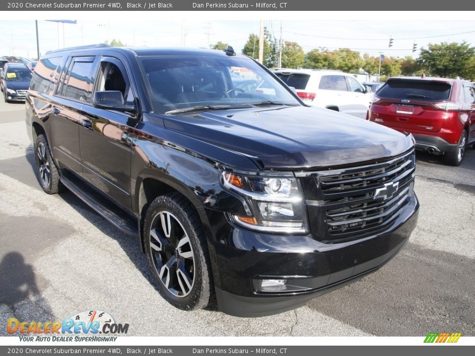 2020 Chevrolet Suburban Premier 4WD Black / Jet Black Photo #3