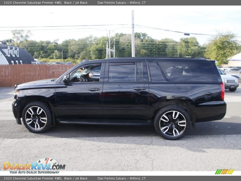 2020 Chevrolet Suburban Premier 4WD Black / Jet Black Photo #8