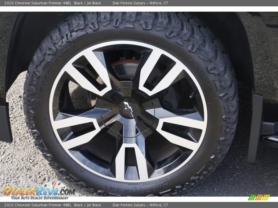 2020 Chevrolet Suburban Premier 4WD Black / Jet Black Photo #24