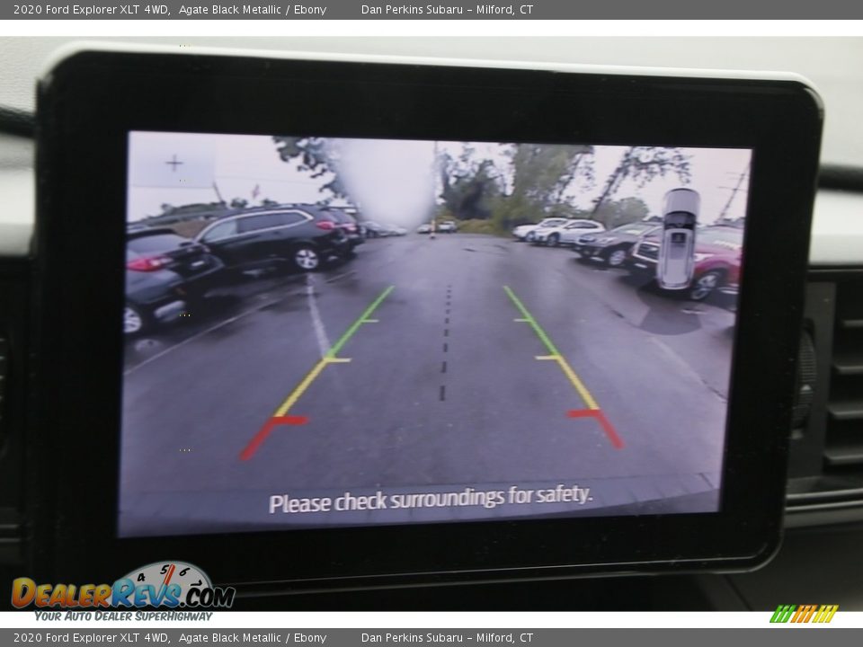 2020 Ford Explorer XLT 4WD Agate Black Metallic / Ebony Photo #19