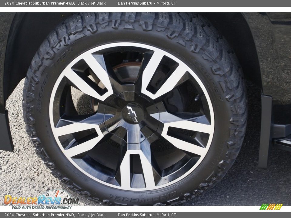 2020 Chevrolet Suburban Premier 4WD Black / Jet Black Photo #25