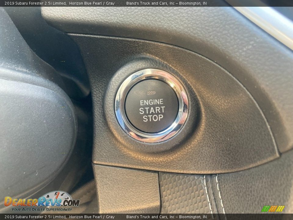 2019 Subaru Forester 2.5i Limited Horizon Blue Pearl / Gray Photo #25